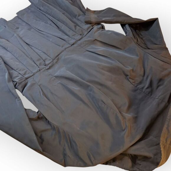 Silona BLACK Fit & Flare Water Repellent Jacket Medium - Picture 8 of 13